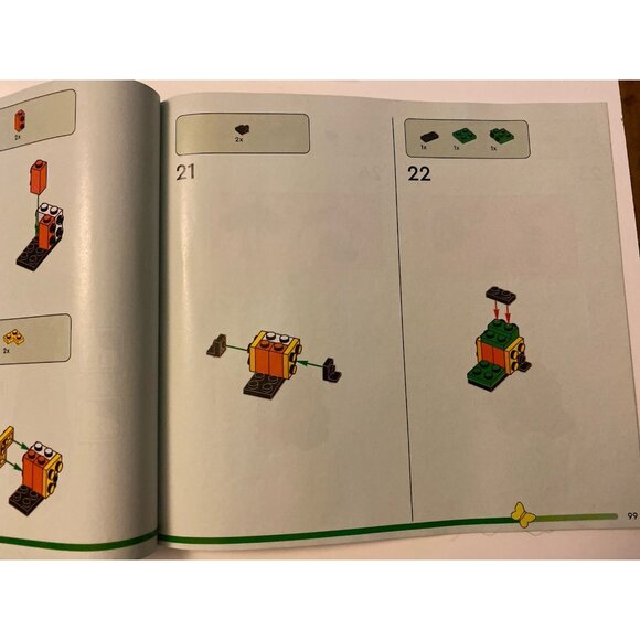 Lego MANUAL ONLY Wicked Elphaba & Glinda Figures #75682 Plus Bonus - Picture 4 of 8